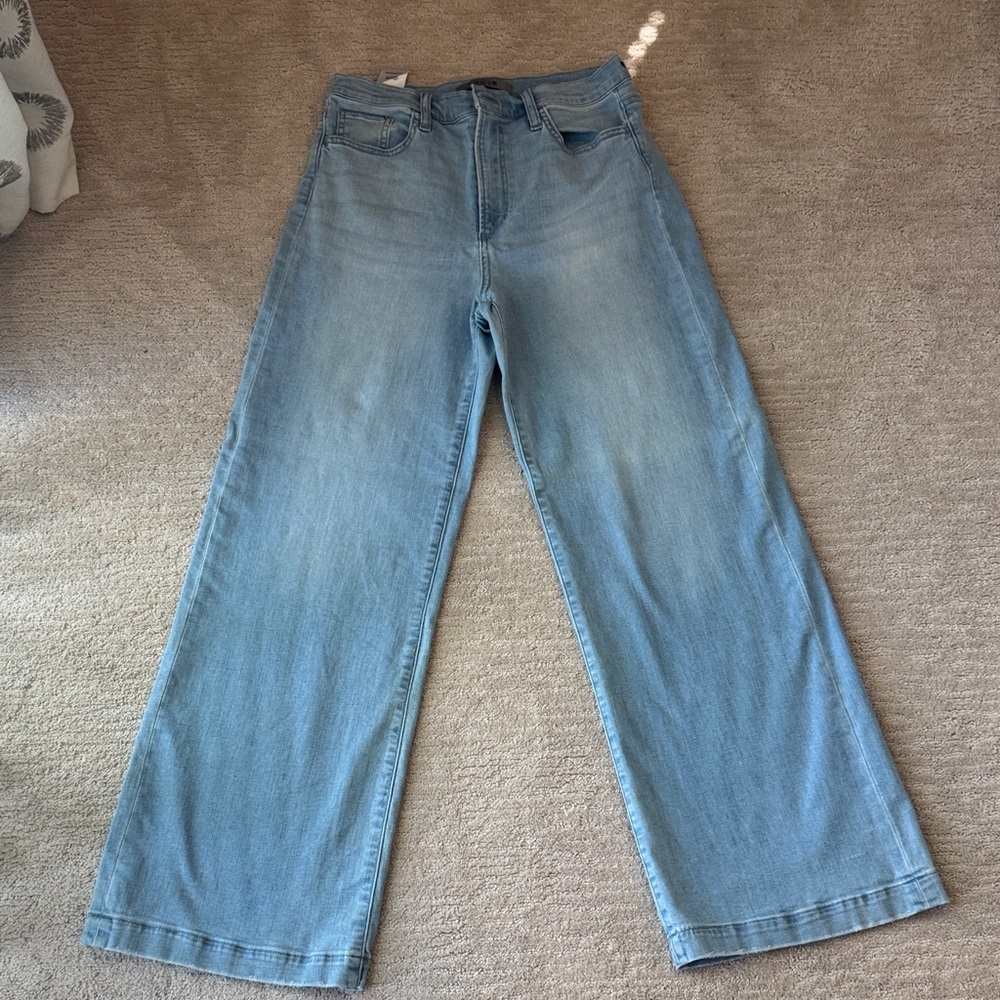 Joe's Jeans Wide Leg El Salvador  Sky Blue Flare Women's Jeans